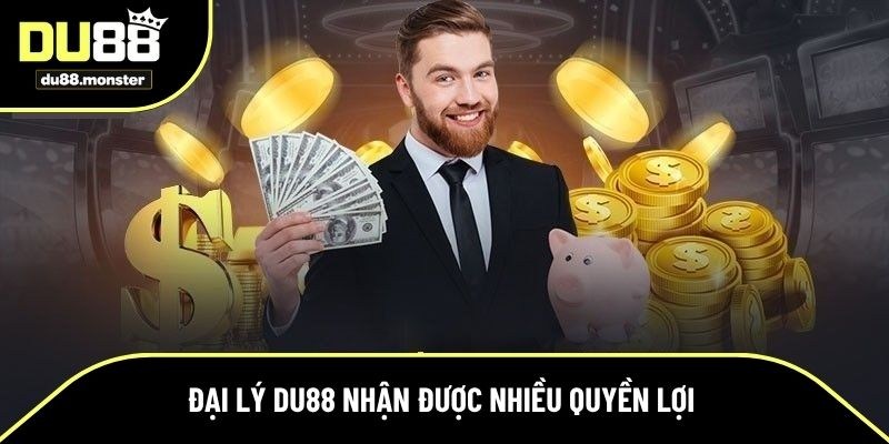 Đại lý Du88 nhận được nhiều quyền lợi hấp dẫn